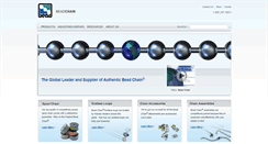 Desktop Screenshot of beadchain.com