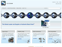 Tablet Screenshot of beadchain.com